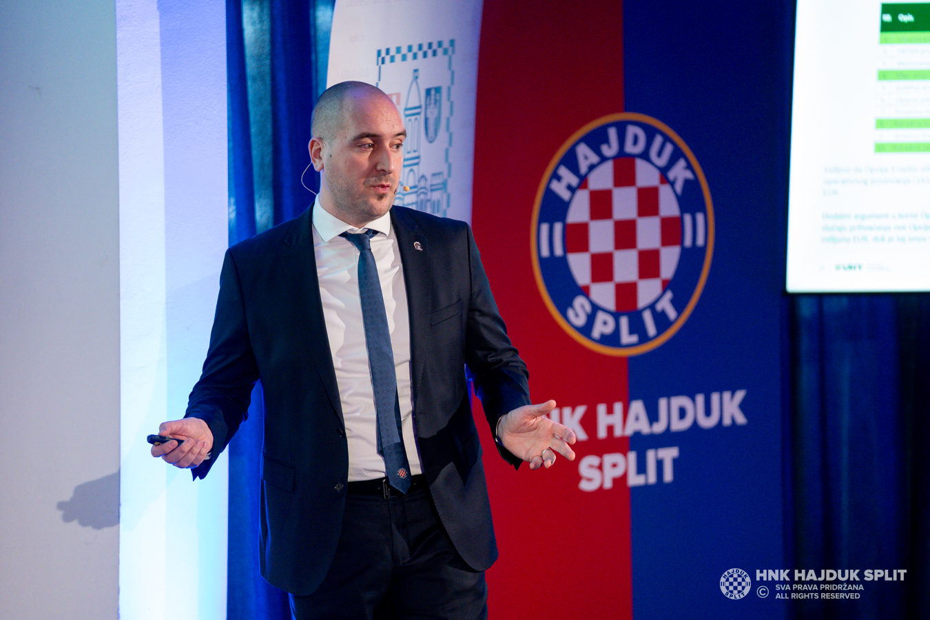 Na Poljudu prezentirana studija izvodljivosti "Nogomenti stadion i kamp u Splitu".